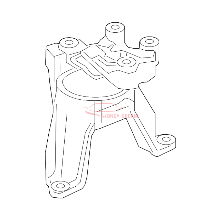 Mounting Engine Right (50820-TLC-A01) - 1