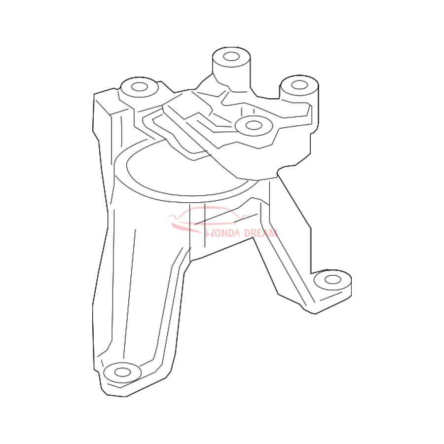 Mounting Engine Right (50820-TPG-A51) - 1