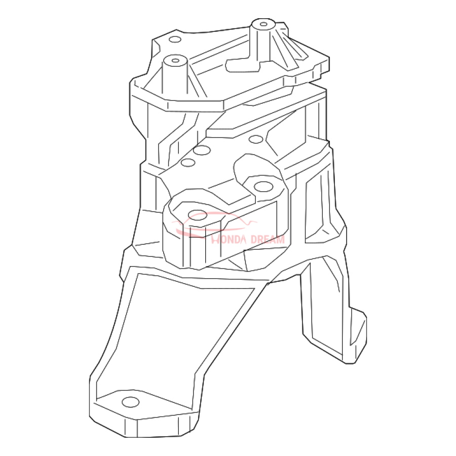 Mounting Engine Right (50820-TXM-A03) - 1