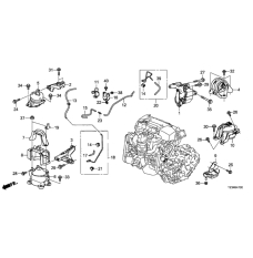 Mounting Engine Right (50820-TZ4-305)