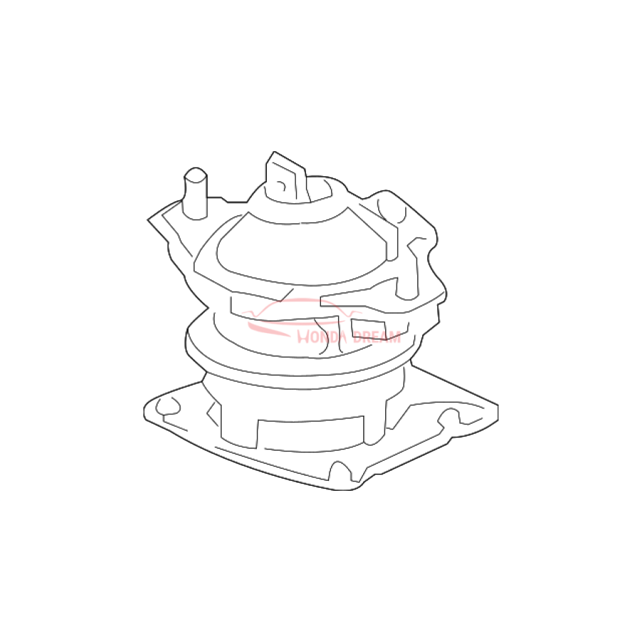 Mounting Engine Front  (50830-SDP-A13) - 1