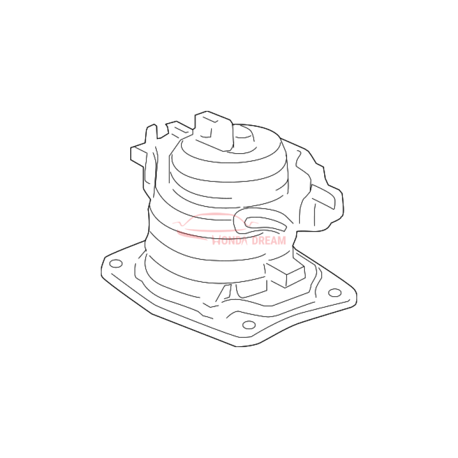 Mounting Engine Front  (50830-SHJ-305) - 1