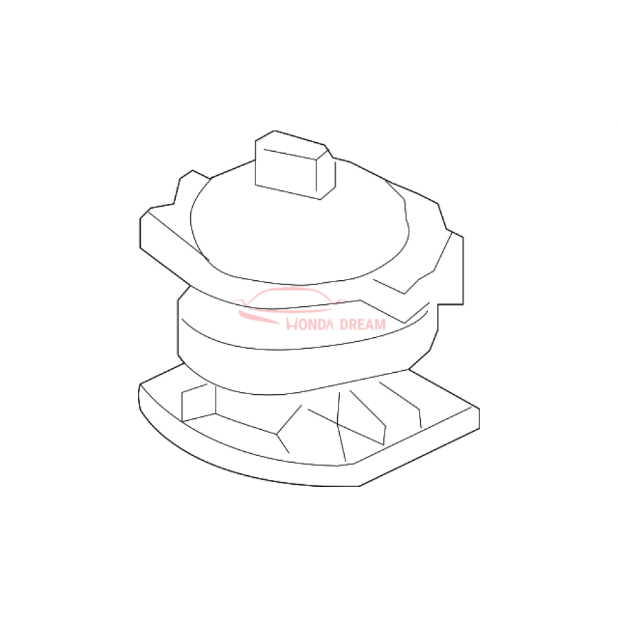 Mounting Engine Front  (50830-STW-A02) - 1