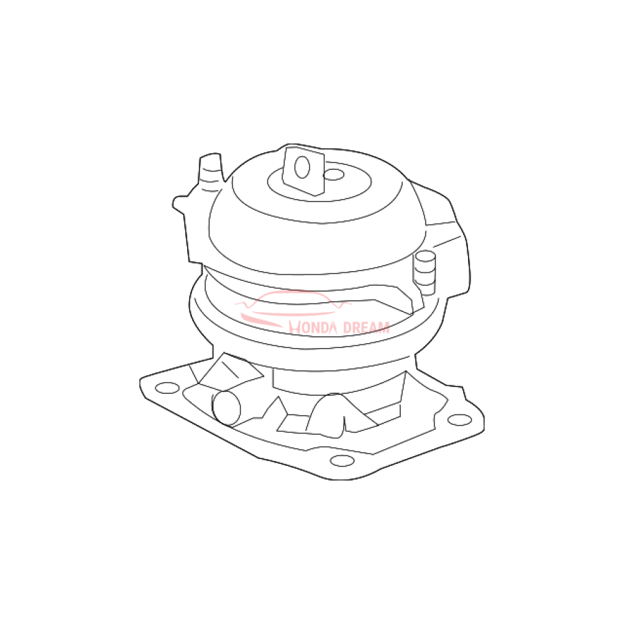 Mounting Engine Front  (50830-SZA-A02) - 1