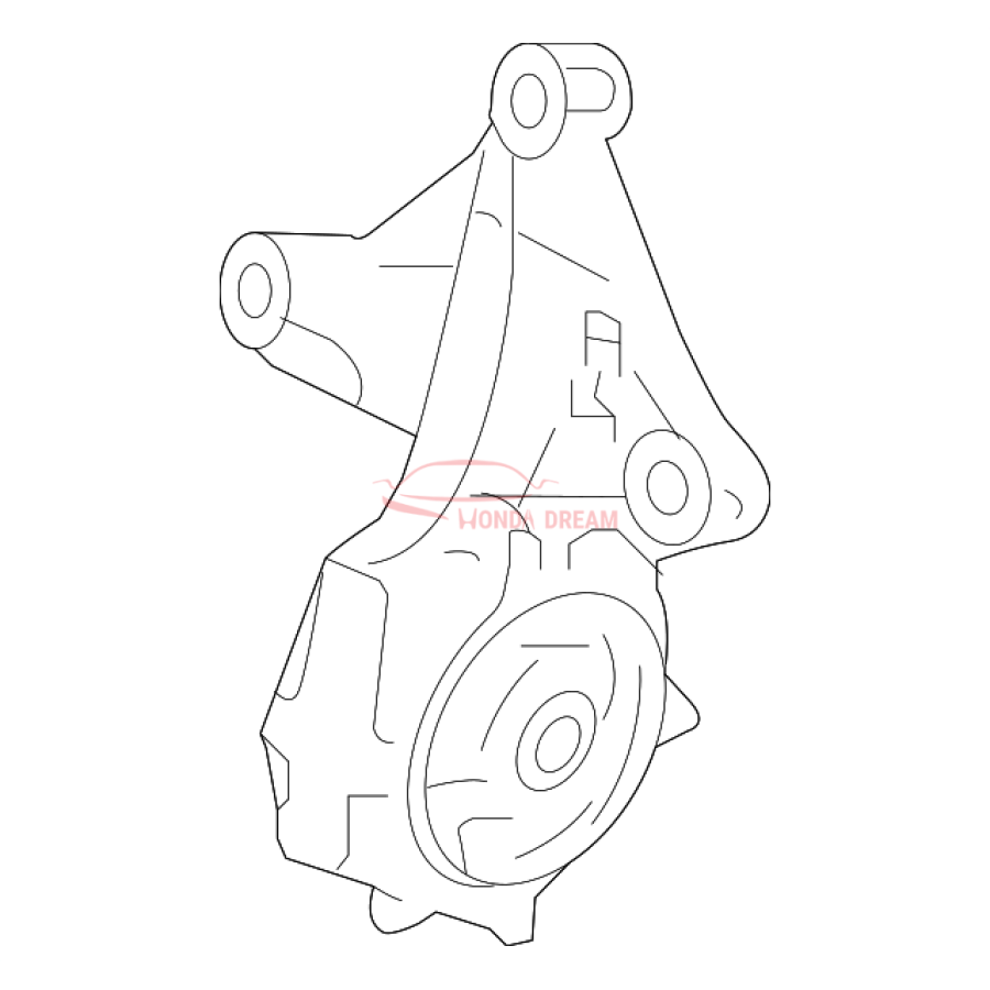 Mounting Engine Front  (50830-T0T-H81) - 1