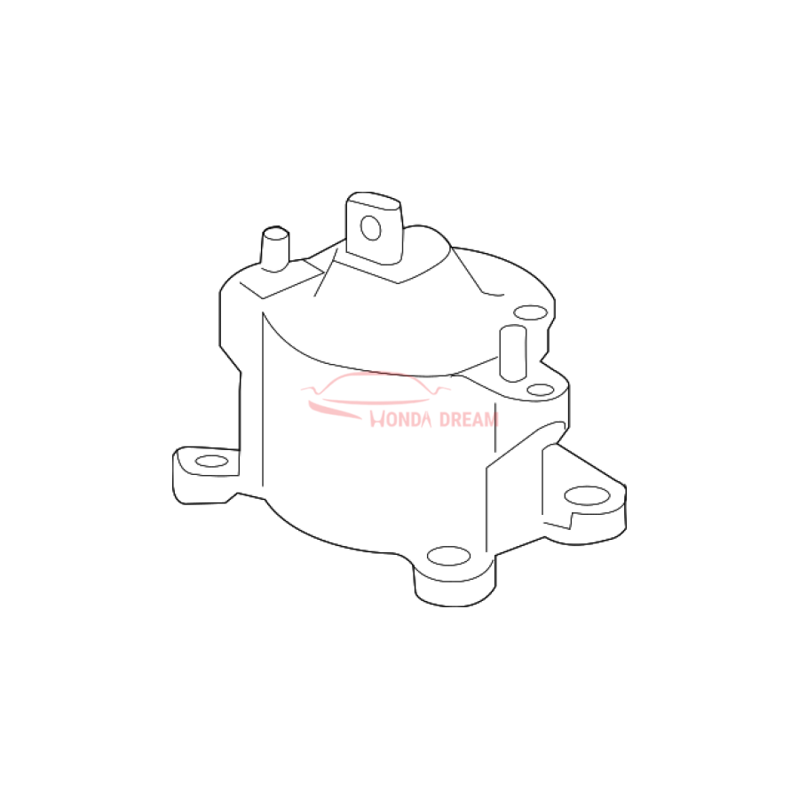 Mounting Engine Front  (50830-T3V-A01) - 1