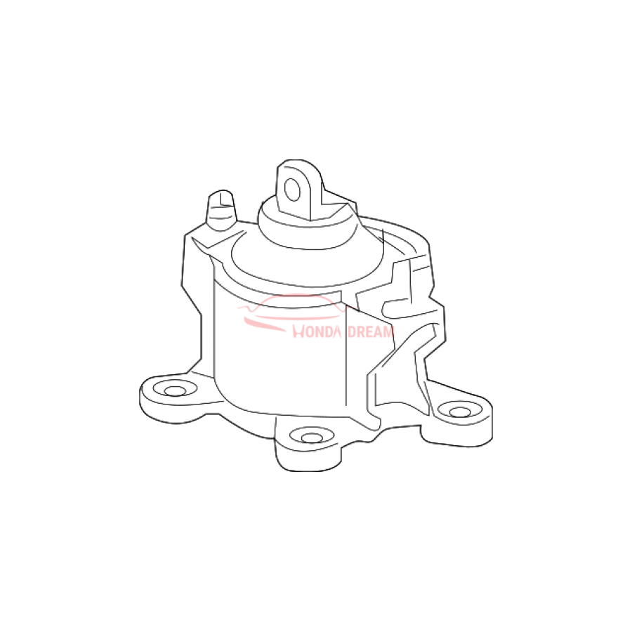 Mounting Engine Front  (50830-TA0-A12) - 1