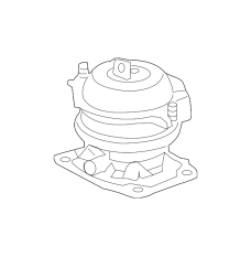 Mounting Engine Front  (50830-TZ5-A03)