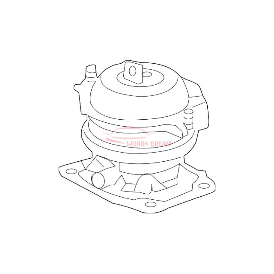 Mounting Engine Front  (50830-TZ5-A03) - 1