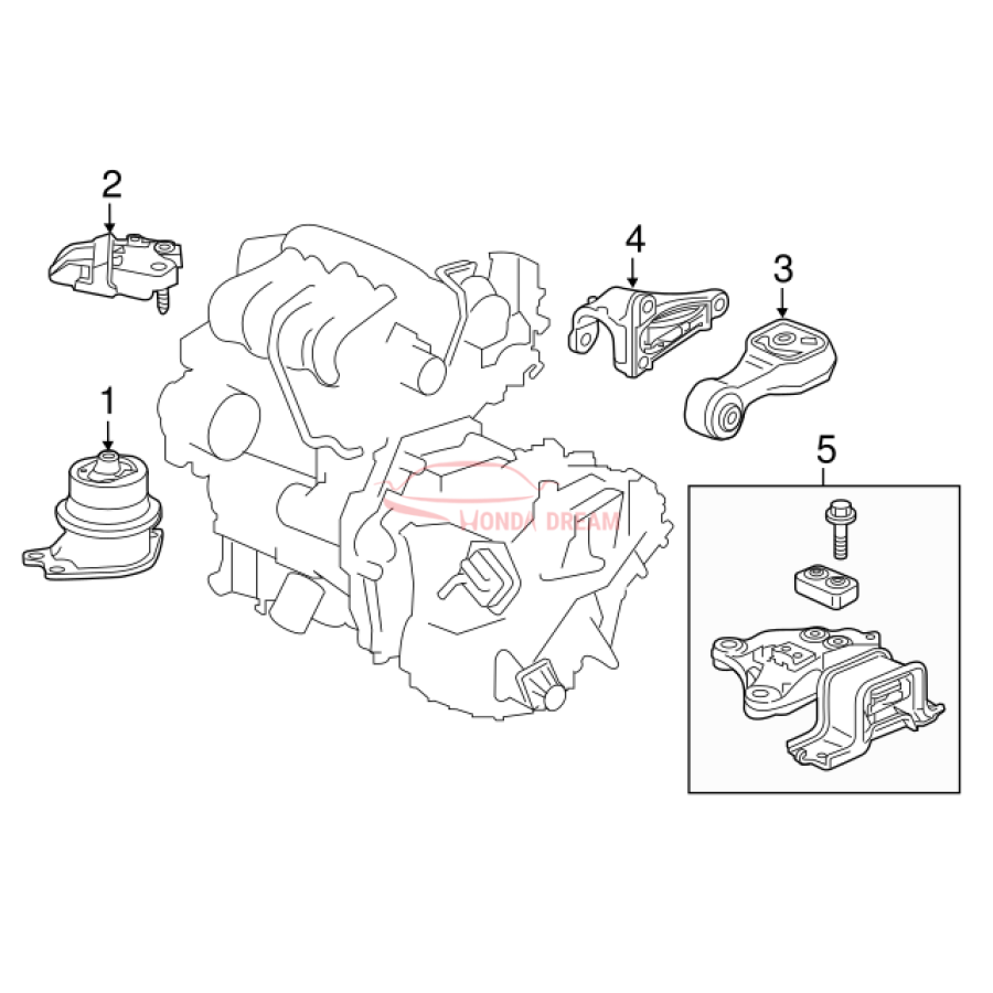 TORQUEROD(MT) (50890-T5A-911) - 3