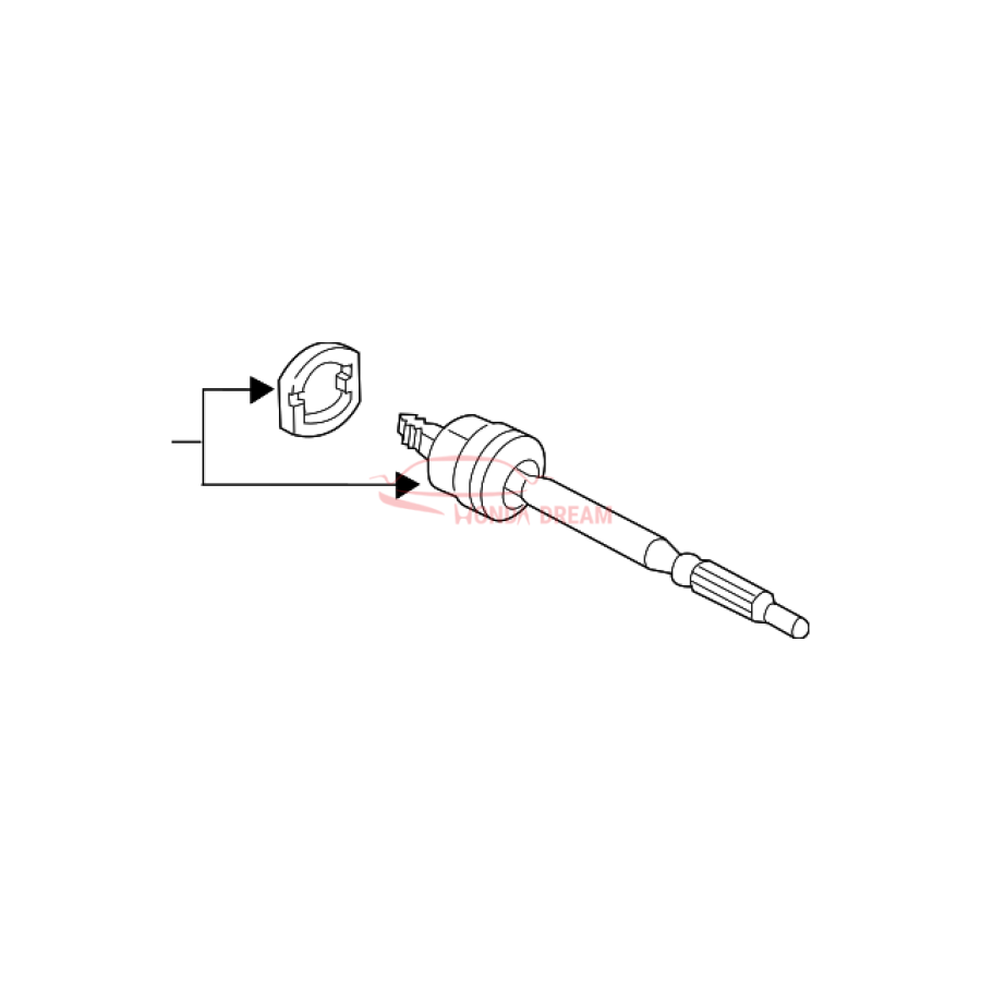 RACK END COMP (53010-SZT-G01) - 1