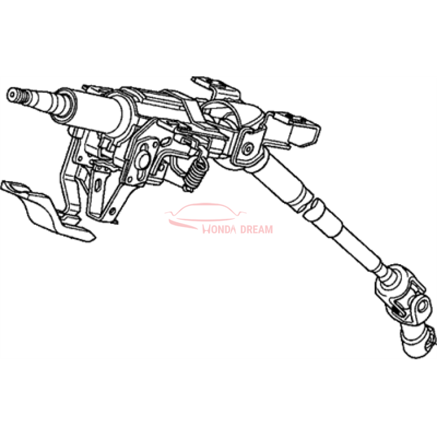 Column Assembly, Steering (53200-SHJ-A53) - 1