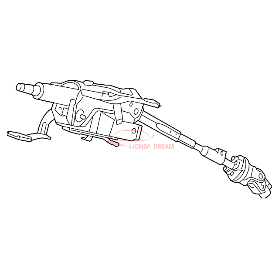 Column Assembly, Steering (53200-TA0-A12) - 1