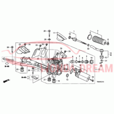 Хомут пильовика рульової рейки, до тяги (53434-TF0-003) - 3