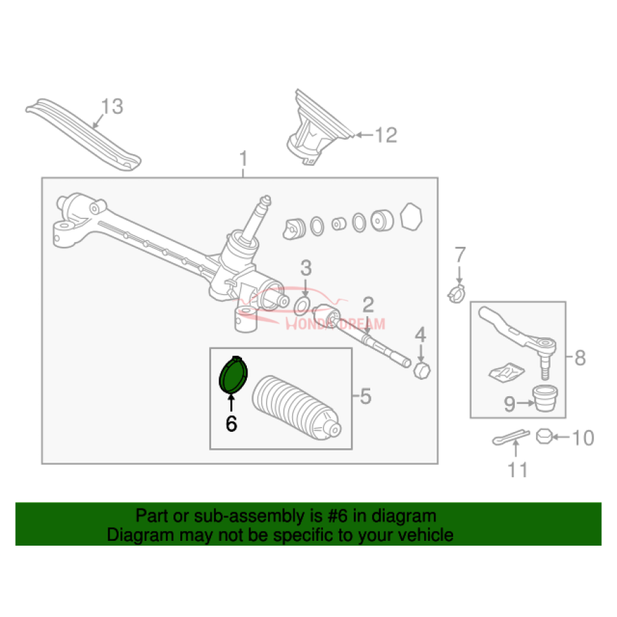 Band, Bellows (53449-T5R-003) - 2