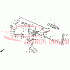 Dust Seal, Tie Rod (53534-SL4-J01) - 3