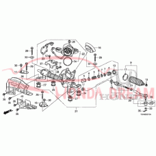 Шайба дистанційна рульової рейки (53535-SMB-003) - 3