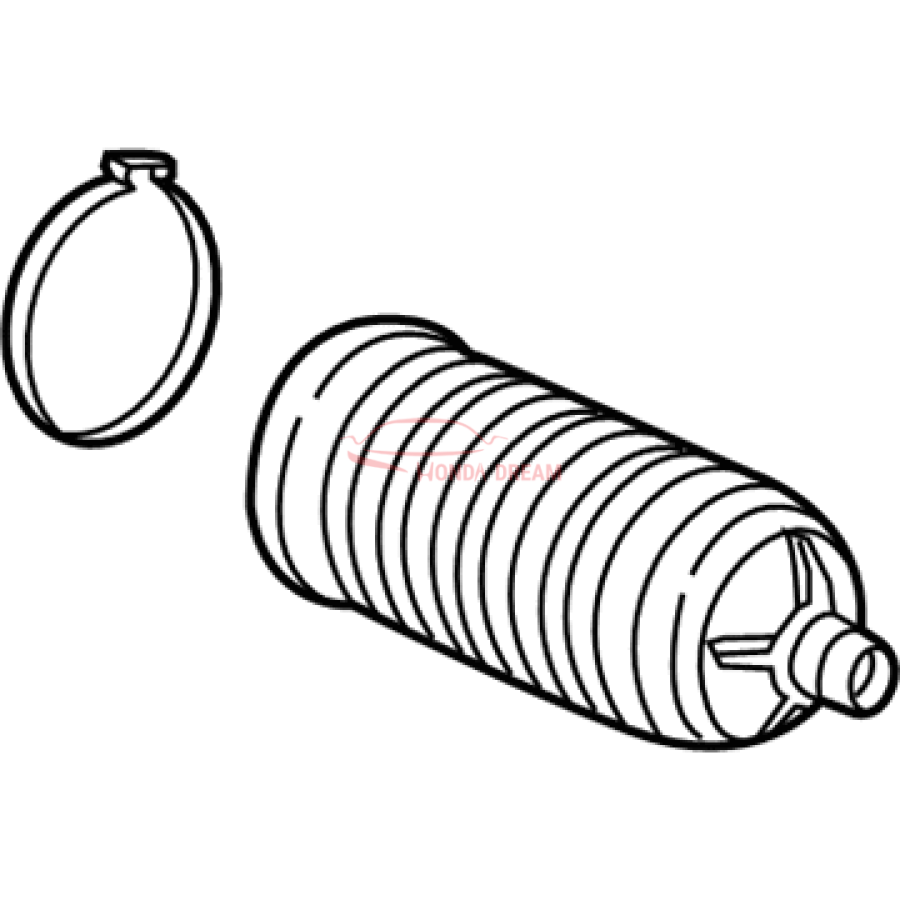 Dust Seal, Tie Rod (53537-TZ5-A01) - 3