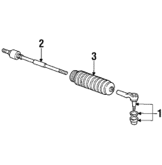 End, Right Tie Rod (53540-SC2-004)