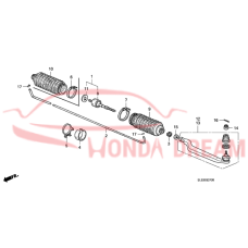 End, Right Tie Rod (53540-SL5-A01) - 3