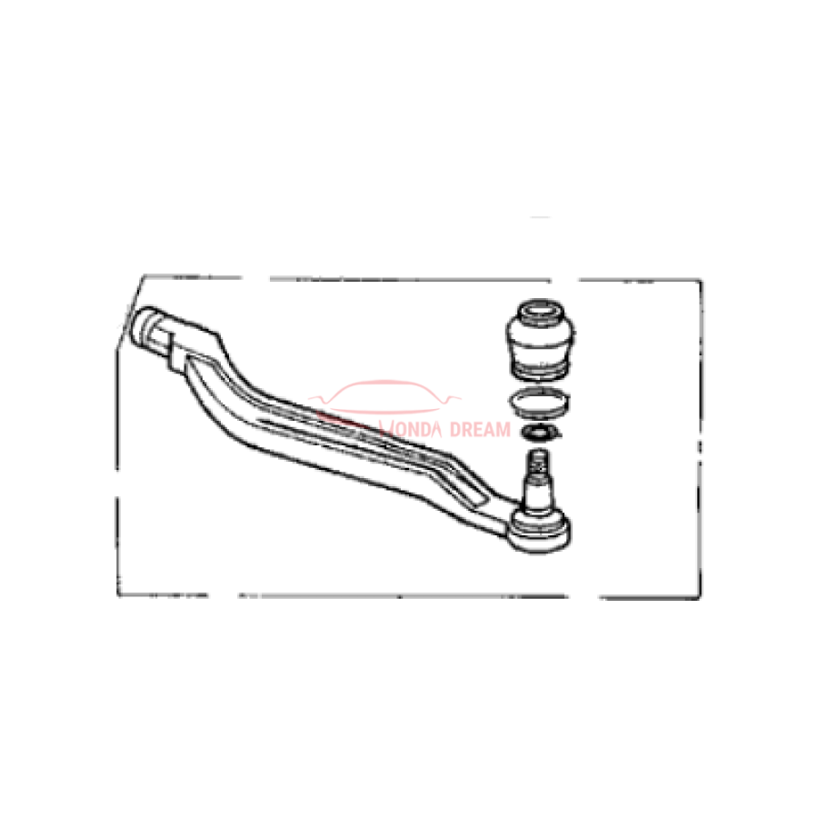 End, Right Tie Rod (53540-SP0-023) - 1