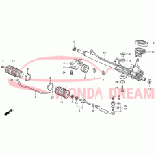 End, Right Tie Rod (53540-SX0-013) - 3