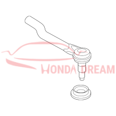 End, Right Tie Rod (53540-TZ5-A01) - 3