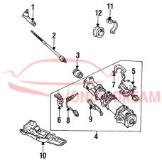 End, Tie Rod (53550-SS0-R01) - 3