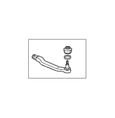 End, Left Tie Rod (53560-SL5-003)