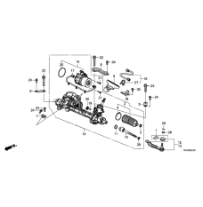 End, Left Tie Rod (53560-TRT-J01)