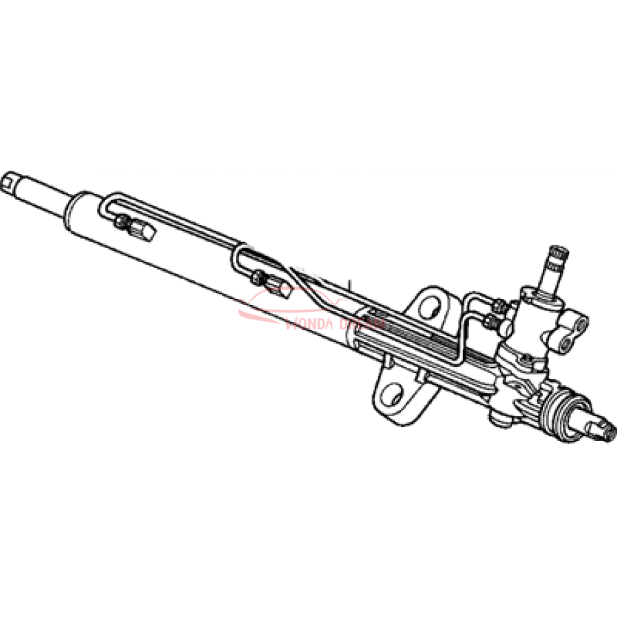 Gear Box Assembly, Steering (53601-S84-A03) - 1