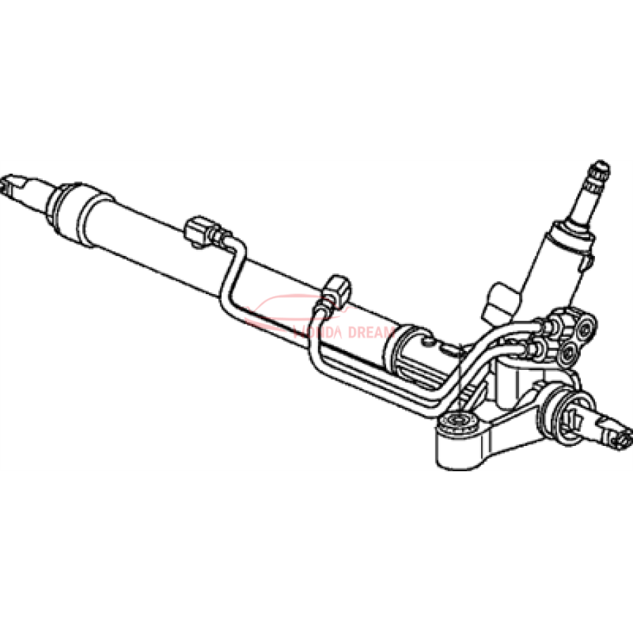 Gear Box Assembly, Steering (53601-SNA-A51) - 1