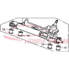 Gear Box Assembly, Steering (53601-SWA-A01) - 3