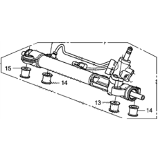 Gear Box Assembly, Steering (53601-SWA-A01)