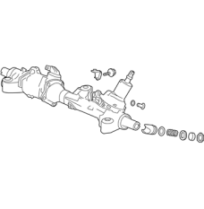 Gear Box Assembly, Steering (53601-T2G-A92)