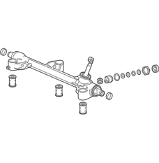 Gear Box Assembly, Steering (53601-TG7-A01)