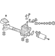 Gear Box Assembly, Steering (53601-TK6-A02)