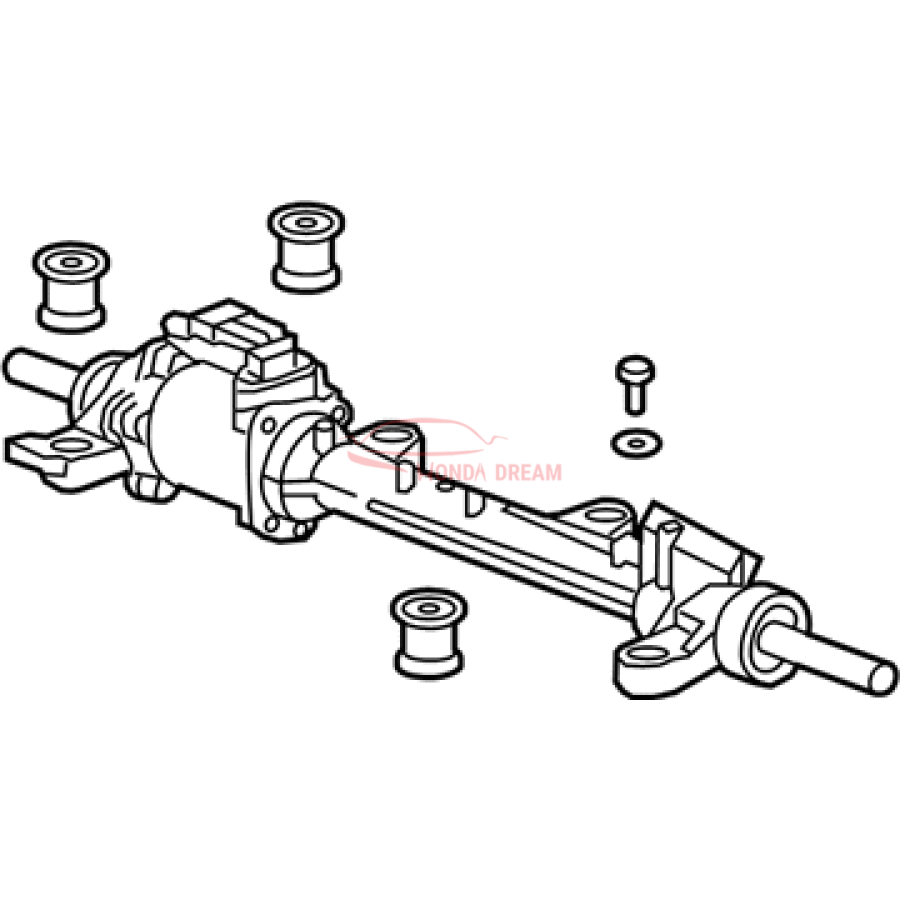 Рульовий механізм у зборі (53601-TL1-G03) - 3