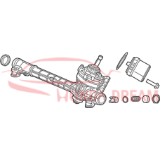 Gear Box Assembly, Steering (53601-TR6-A04) - 3