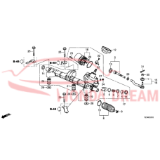 Gear Box Assembly, Steering (53601-TZ4-A01) - 3