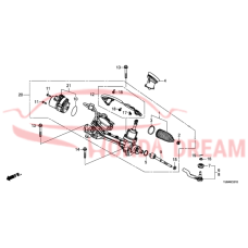 RACK END COMP (53610-TJB-A01) - 3