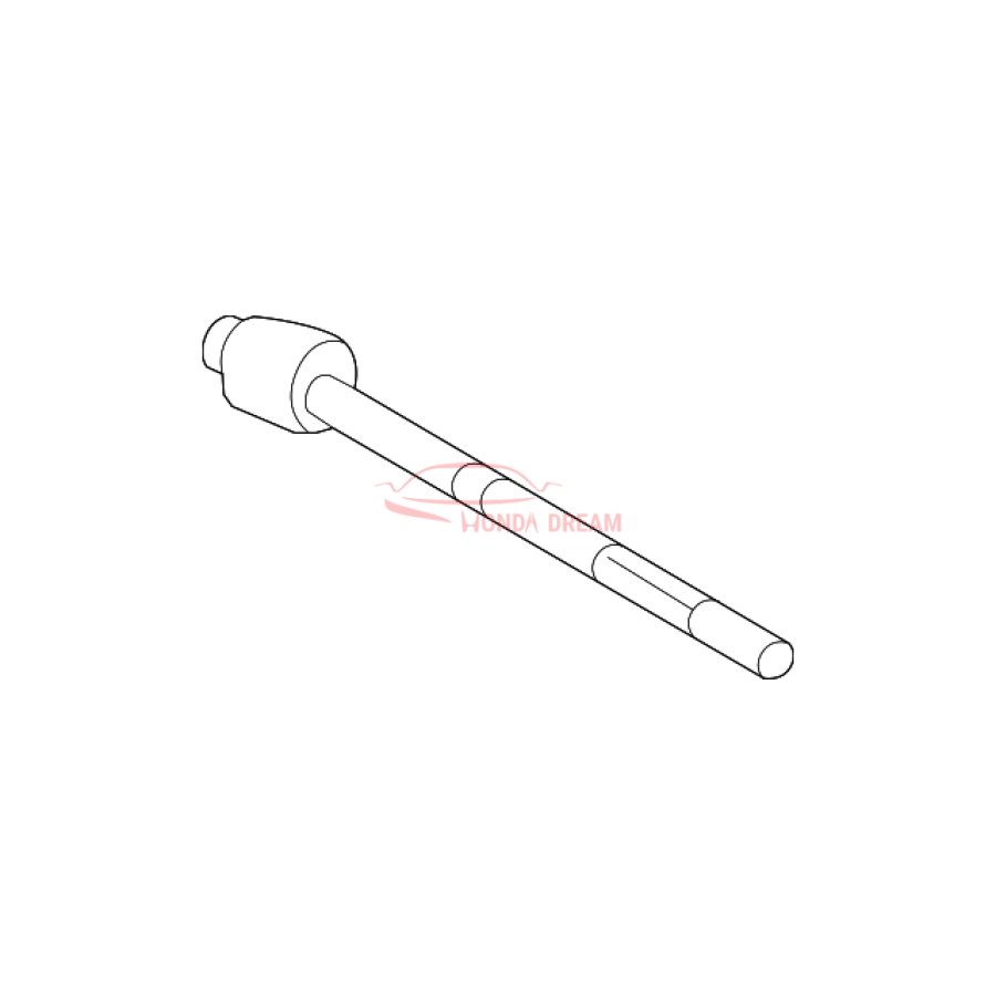 RACK END COMP (53610-TMB-H01) - 1