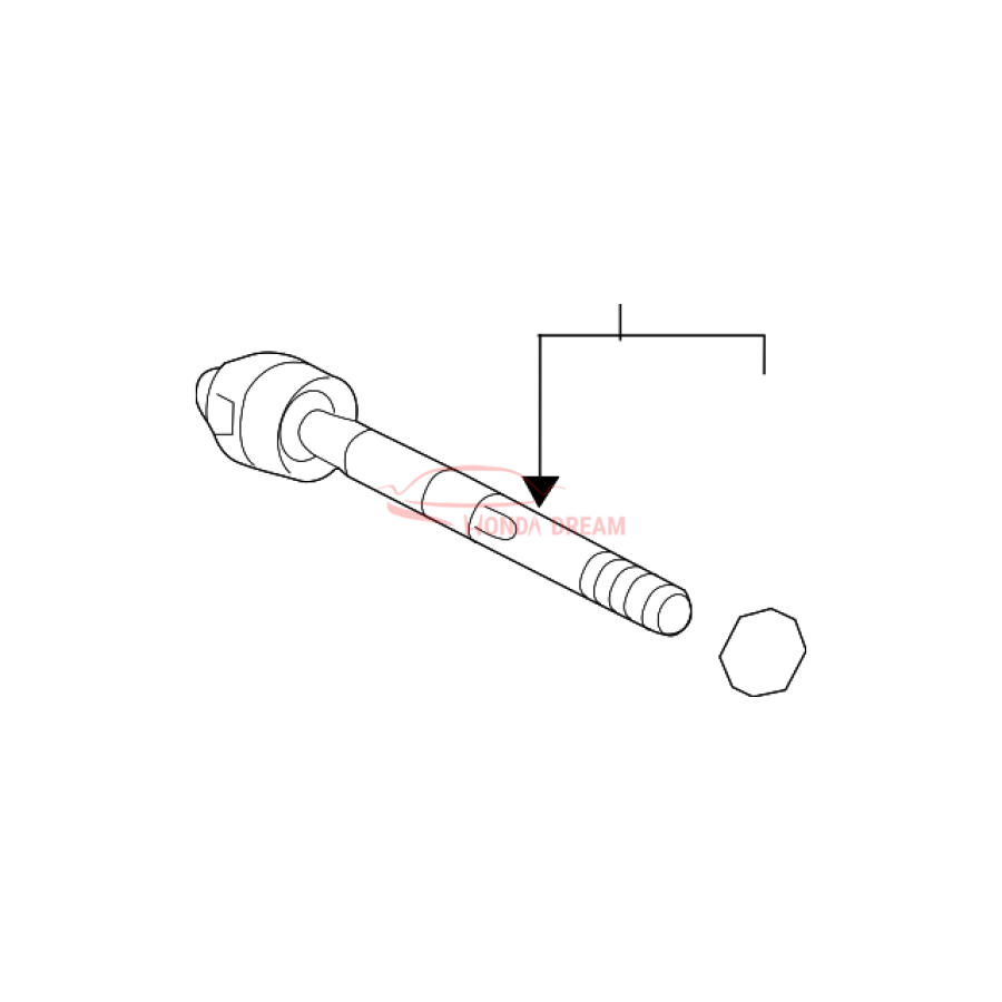 RACK END COMP (53610-TVA-A01) - 1