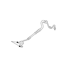 Hose, Power Steering Feed (53713-S5D-A07)