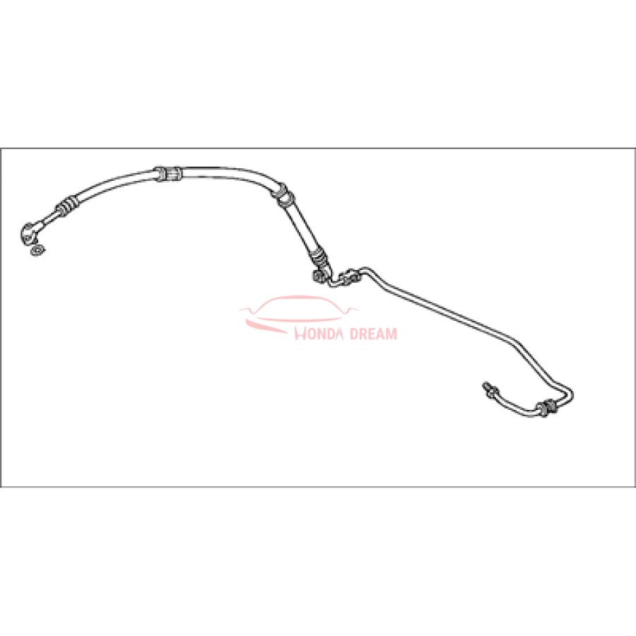 Hose, Power Steering Feed (53713-S80-G01) - 2