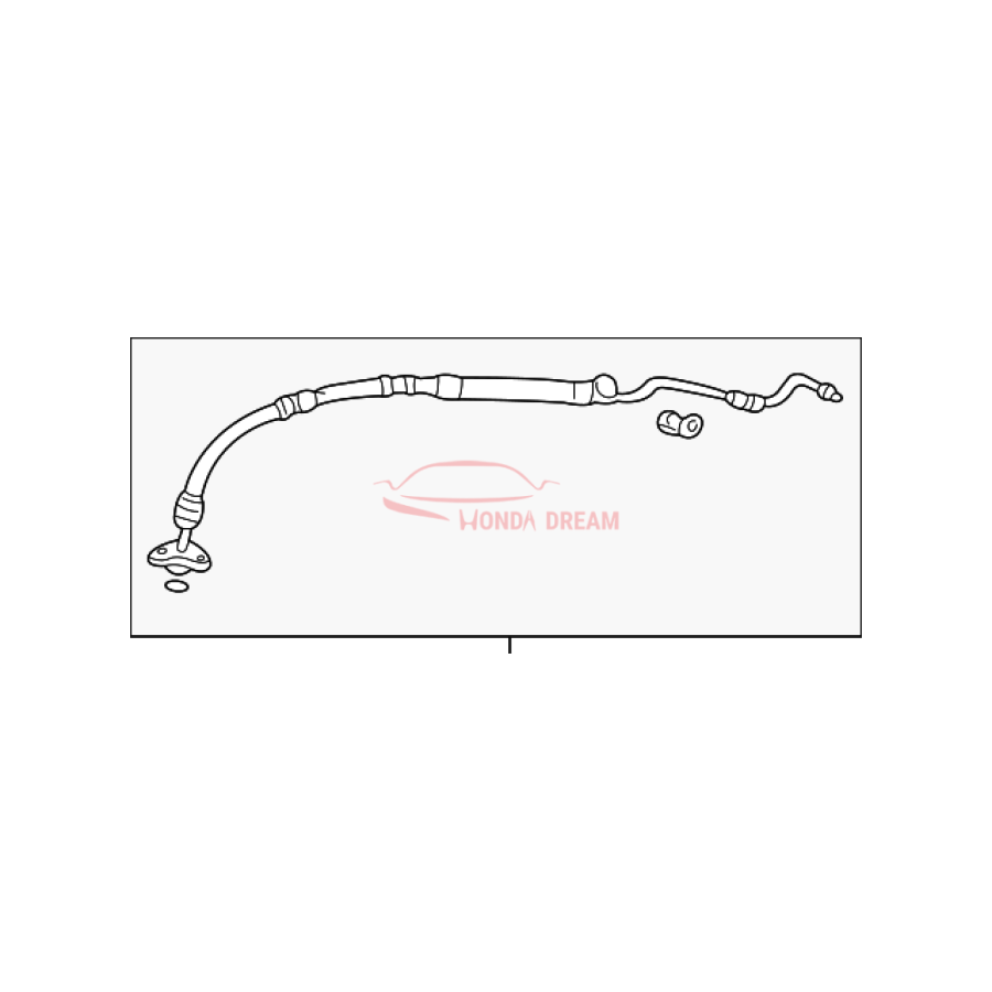 Hose, Power Steering Feed (53713-SCV-A02) - 1