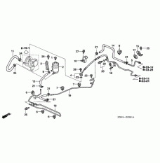 Hose, Power Steering Feed (53713-SDB-315)