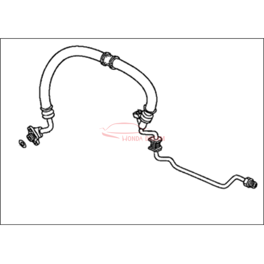 Hose, Power Steering Feed (53713-SNA-A03) - 1