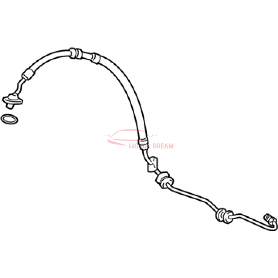 Hose, Power Steering Feed (53713-STK-A02) - 3