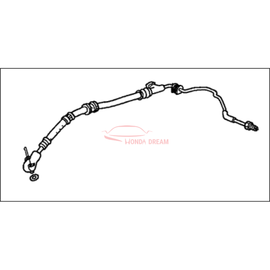 Hose, Power Steering Feed (53713-STW-A01) - 3